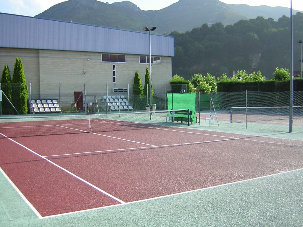 tenis pista antes de la obra.